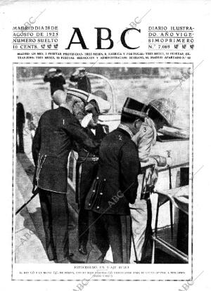 ABC MADRID 28-08-1925 página 1