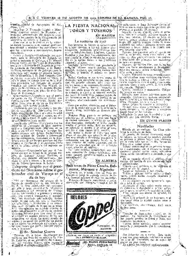 ABC MADRID 28-08-1925 página 16