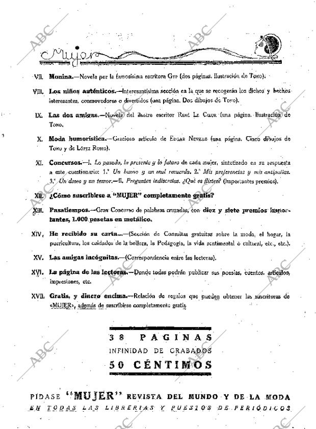 ABC MADRID 29-08-1925 página 27