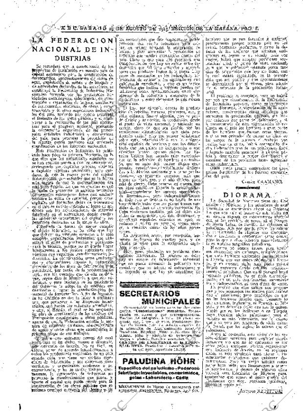 ABC MADRID 29-08-1925 página 8