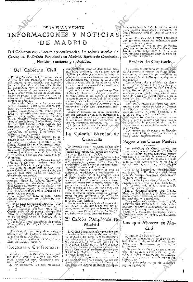 ABC MADRID 30-08-1925 página 19
