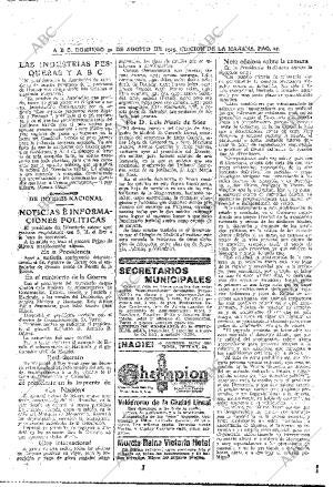 ABC MADRID 30-08-1925 página 21