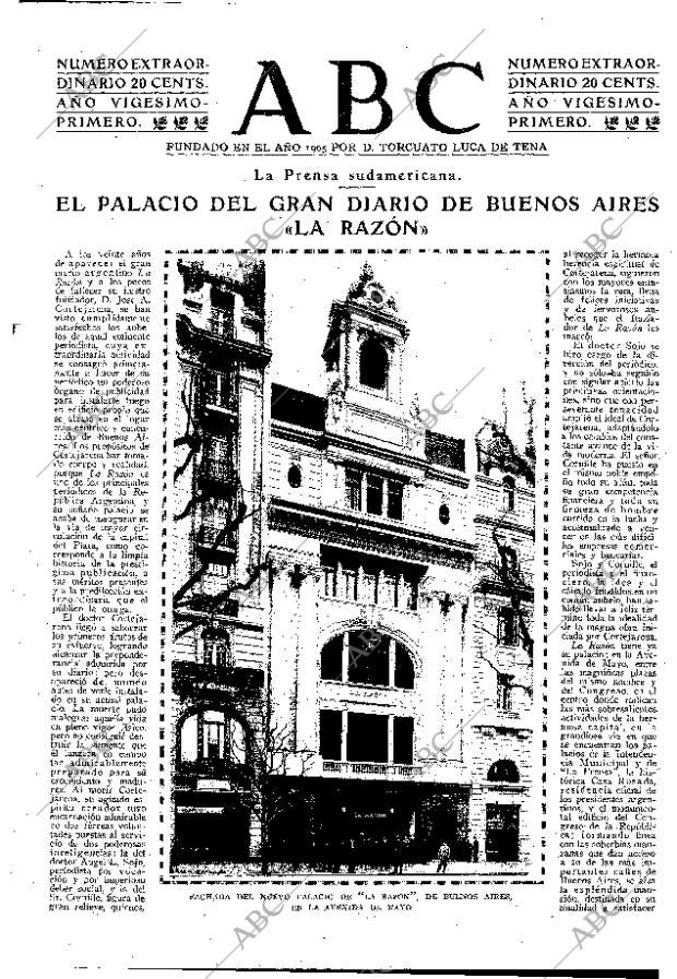 ABC MADRID 30-08-1925 página 3