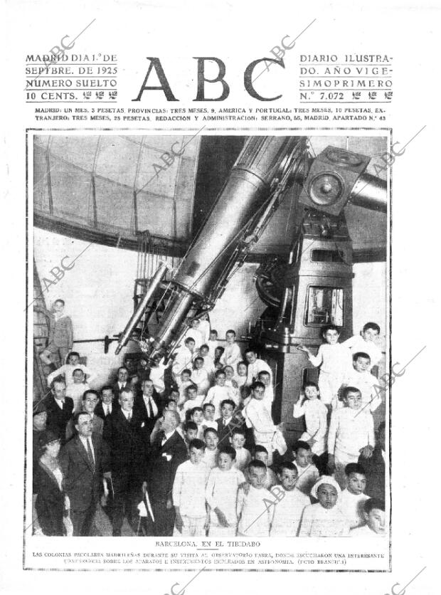ABC MADRID 01-09-1925 página 1