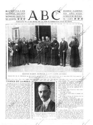 ABC MADRID 02-09-1925 página 1