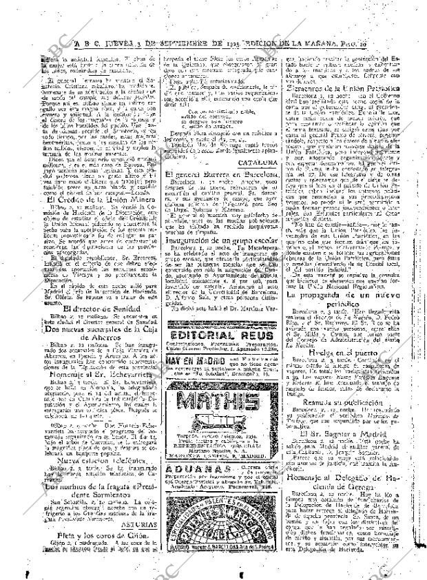 ABC MADRID 03-09-1925 página 20