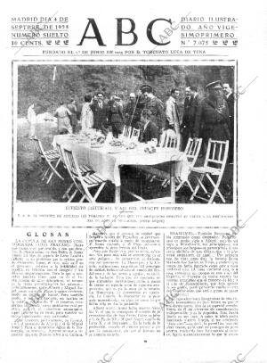 ABC MADRID 04-09-1925 página 1
