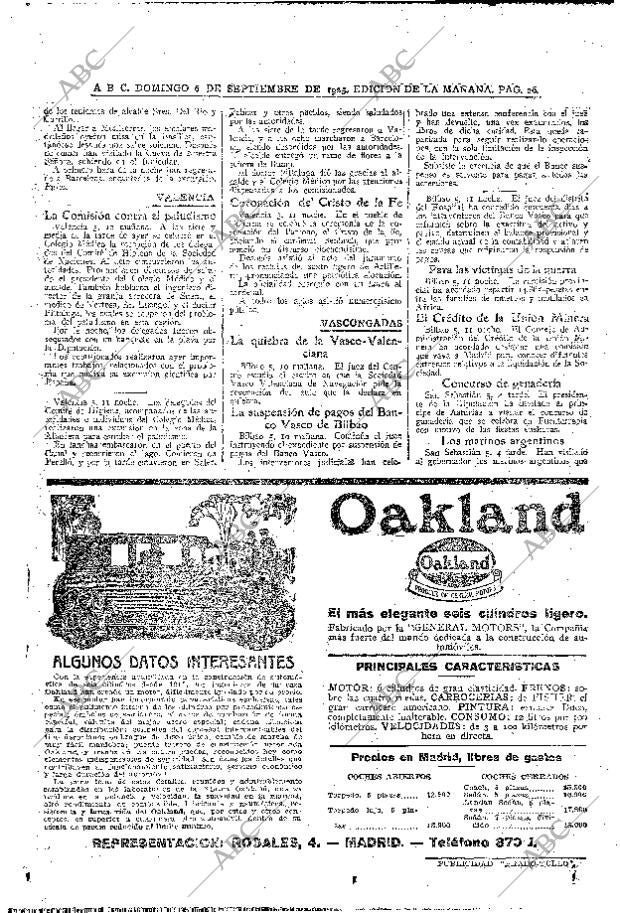 ABC MADRID 06-09-1925 página 26