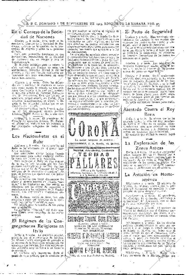 ABC MADRID 06-09-1925 página 31