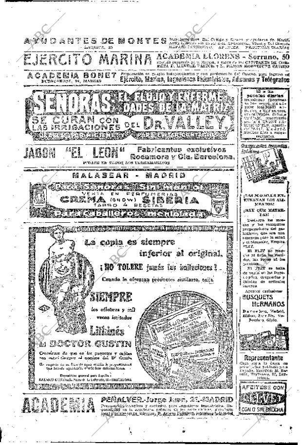 ABC MADRID 06-09-1925 página 45
