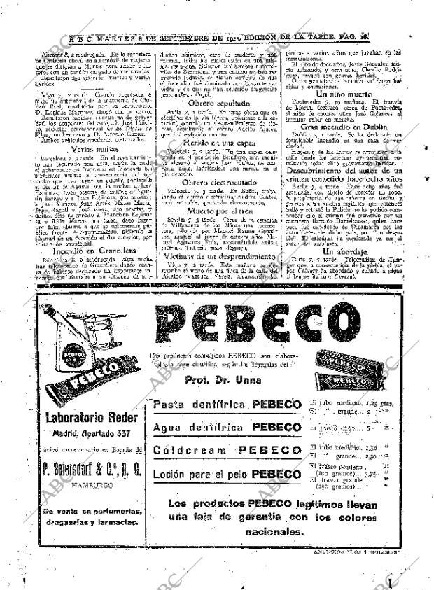 ABC MADRID 08-09-1925 página 16