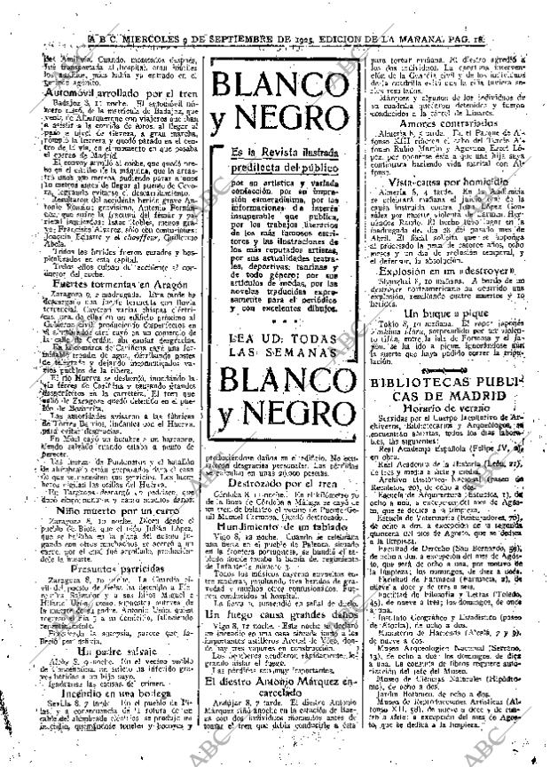 ABC MADRID 09-09-1925 página 16