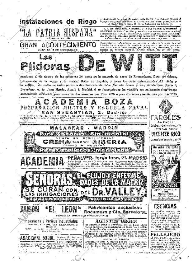 ABC MADRID 14-09-1925 página 27