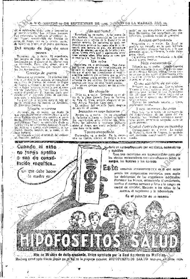 ABC MADRID 15-09-1925 página 22