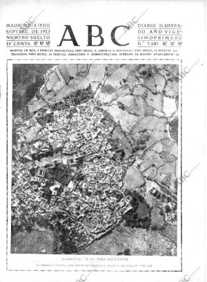 ABC MADRID 18-09-1925 página 1