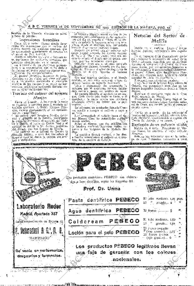 ABC MADRID 18-09-1925 página 12