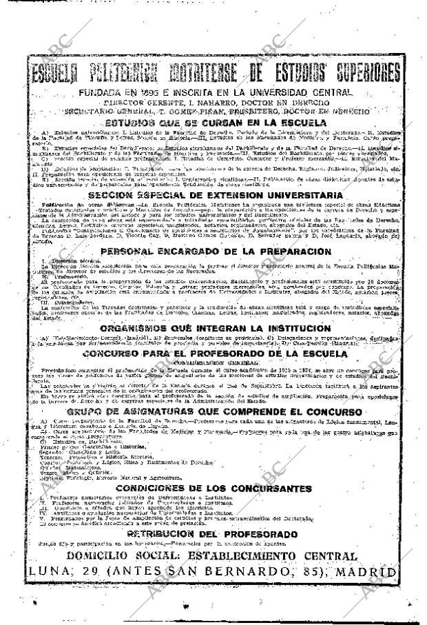 ABC MADRID 18-09-1925 página 29