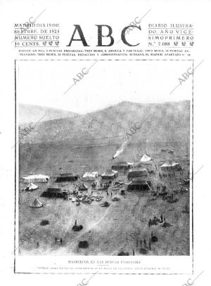 ABC MADRID 19-09-1925 página 1