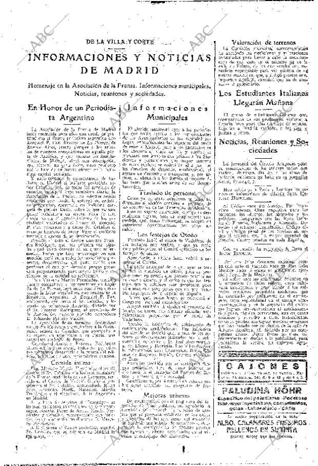 ABC MADRID 19-09-1925 página 12