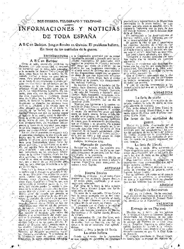 ABC MADRID 25-09-1925 página 21