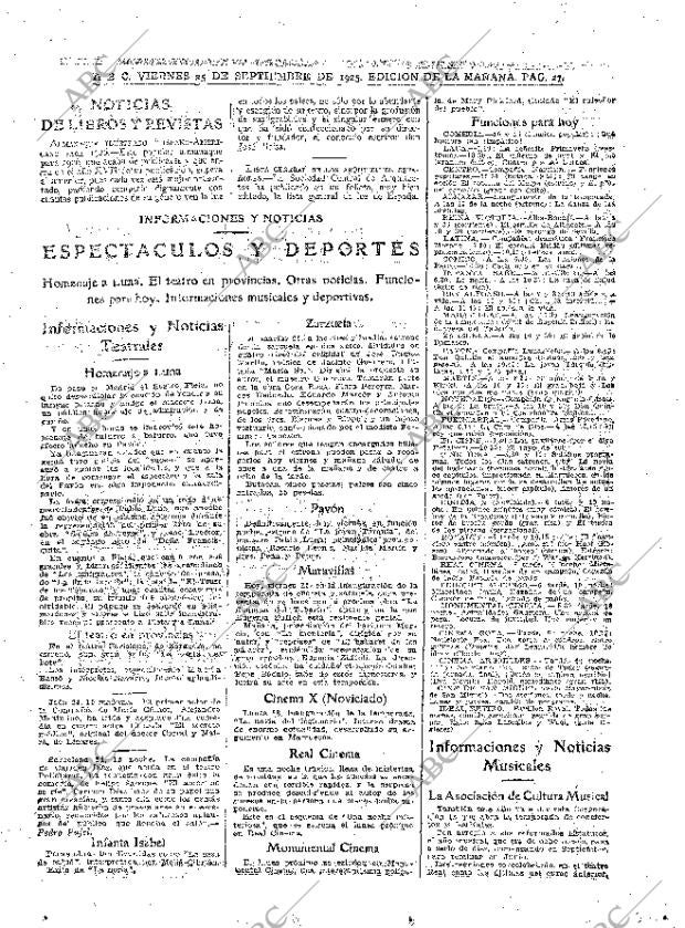 ABC MADRID 25-09-1925 página 27