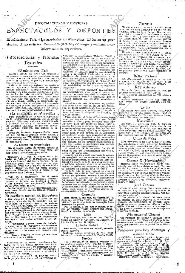 ABC MADRID 27-09-1925 página 33