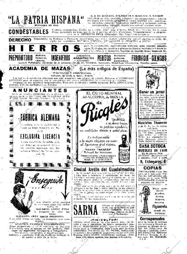 ABC MADRID 29-09-1925 página 39