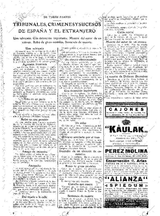 ABC MADRID 01-10-1925 página 19