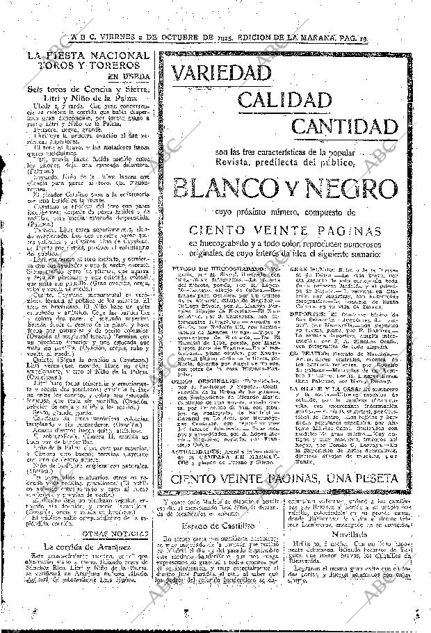 ABC MADRID 02-10-1925 página 19