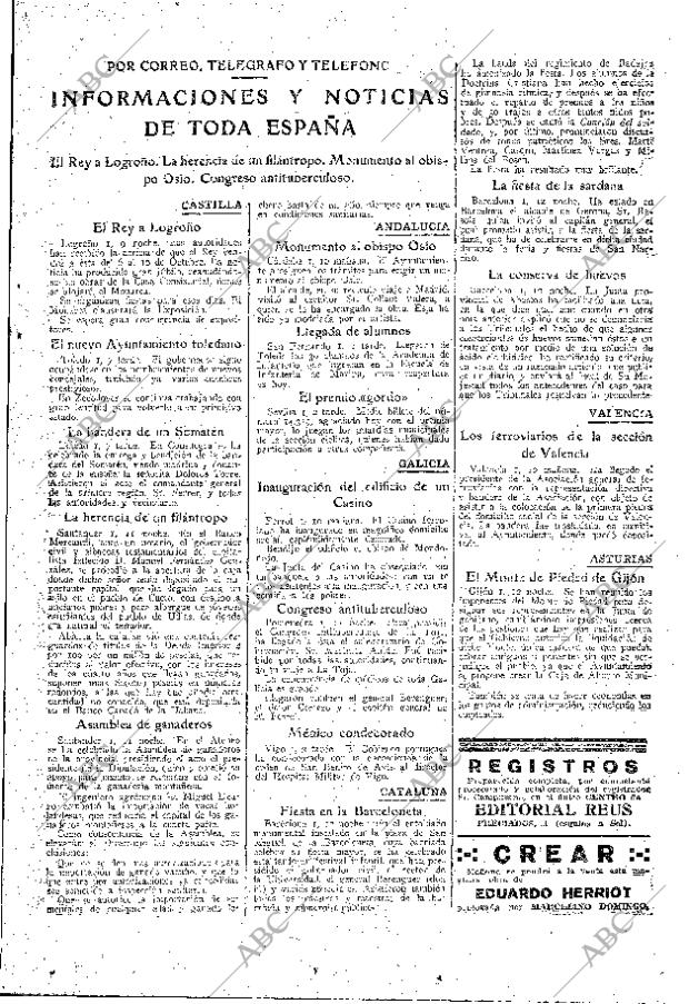 ABC MADRID 02-10-1925 página 23