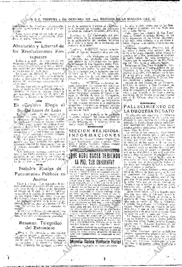 ABC MADRID 02-10-1925 página 26