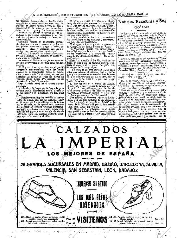 ABC MADRID 03-10-1925 página 16