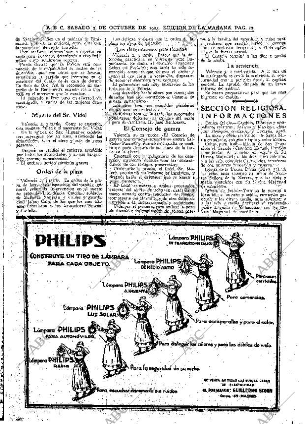 ABC MADRID 03-10-1925 página 20