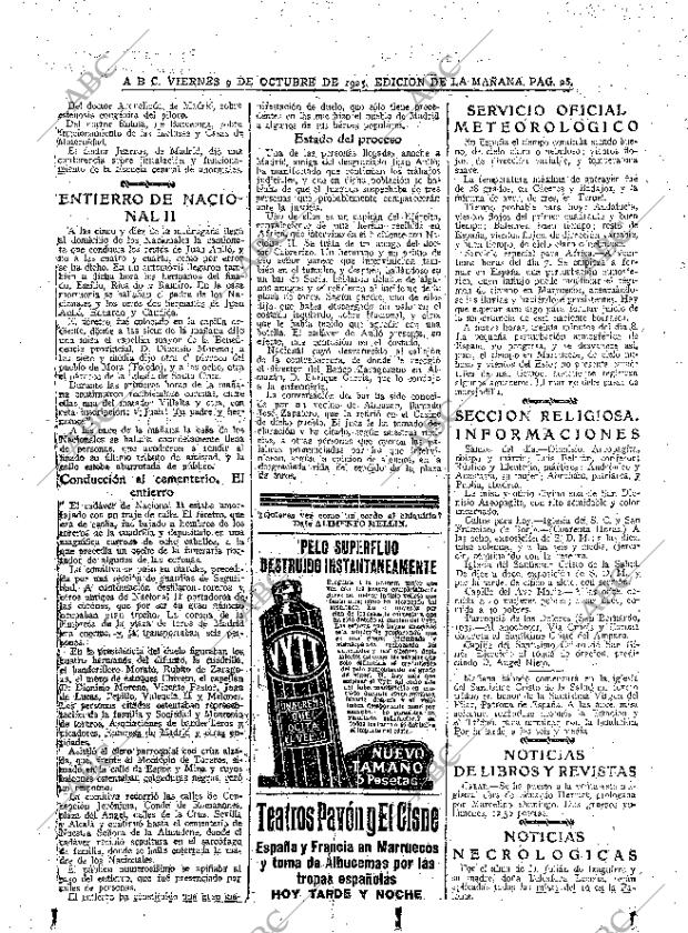 ABC MADRID 09-10-1925 página 26