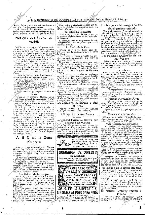 ABC MADRID 11-10-1925 página 31