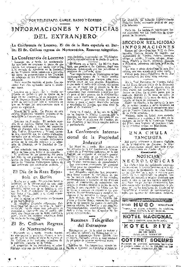 ABC MADRID 11-10-1925 página 35