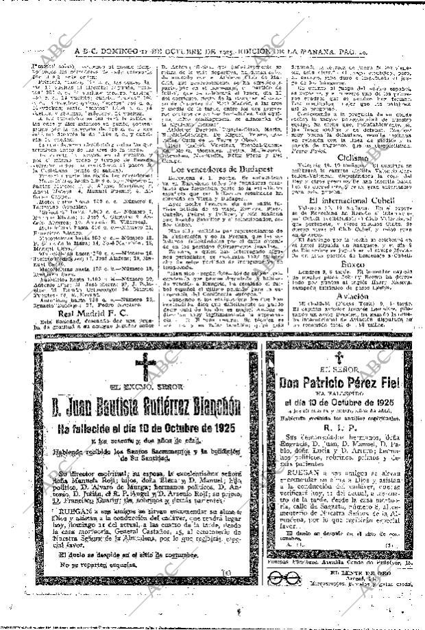 ABC MADRID 11-10-1925 página 40