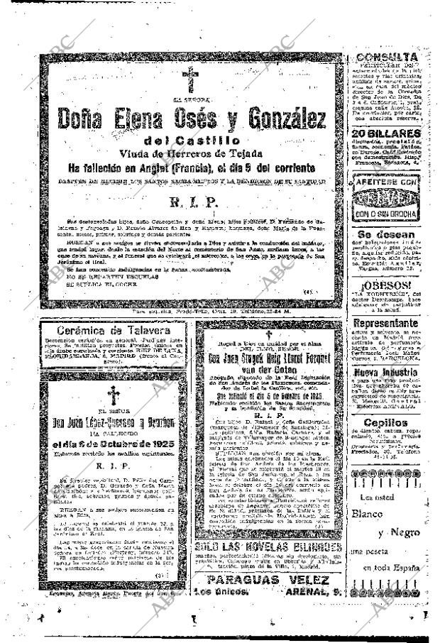 ABC MADRID 11-10-1925 página 49