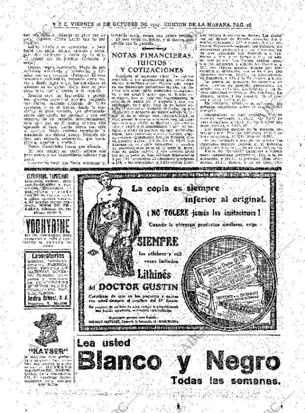 ABC MADRID 16-10-1925 página 28