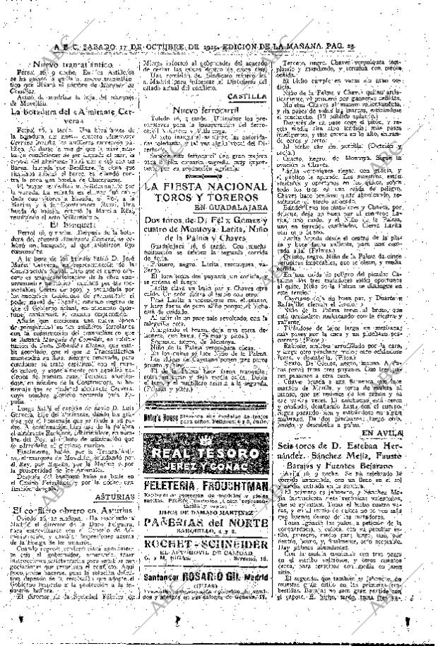 ABC MADRID 17-10-1925 página 25