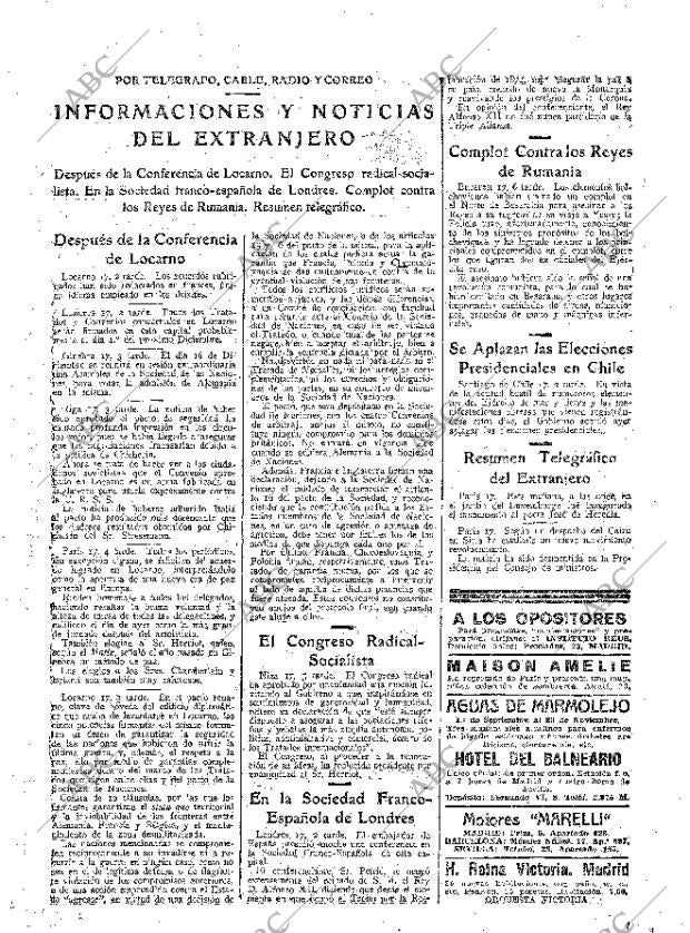 ABC MADRID 19-10-1925 página 23
