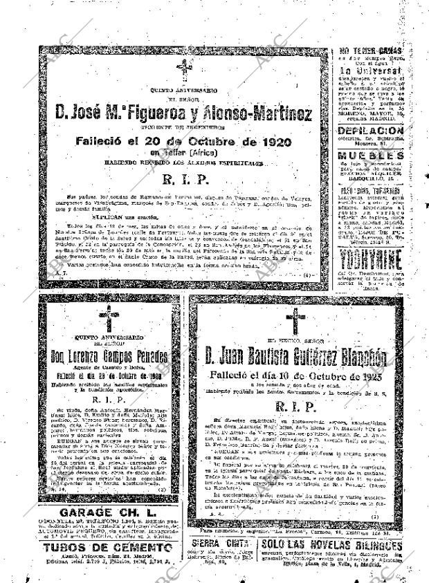 ABC MADRID 19-10-1925 página 30