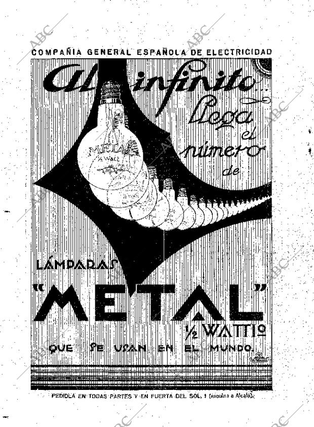 ABC MADRID 22-10-1925 página 2