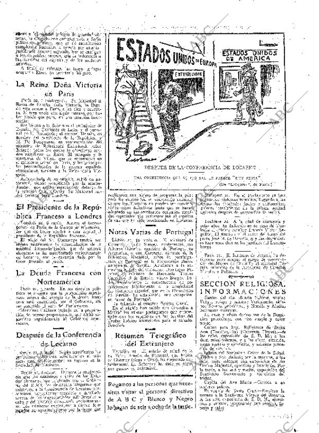ABC MADRID 22-10-1925 página 25