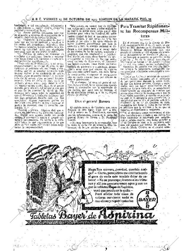 ABC MADRID 23-10-1925 página 10