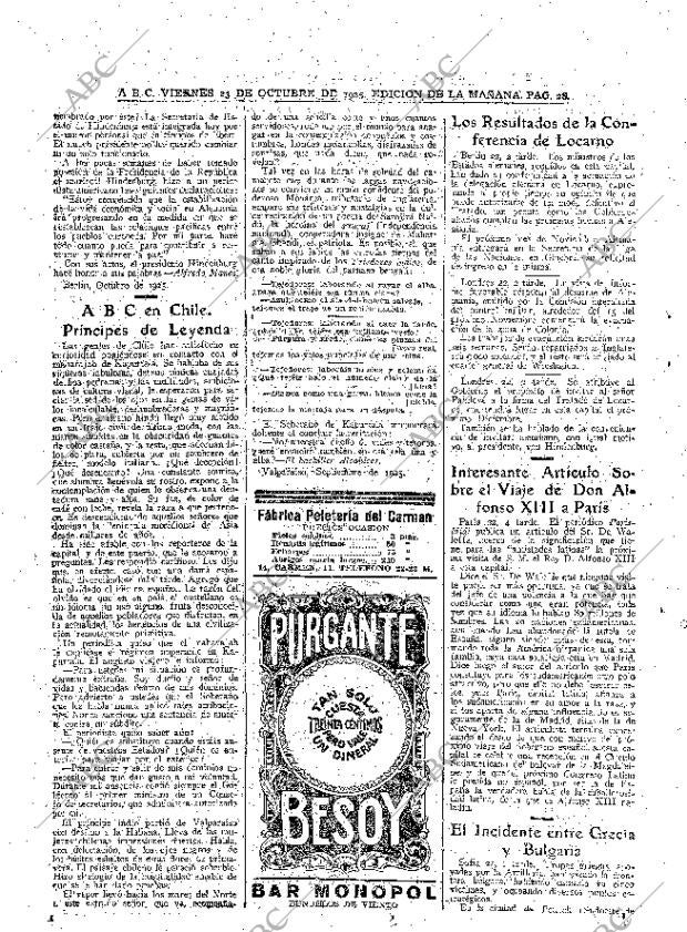 ABC MADRID 23-10-1925 página 28