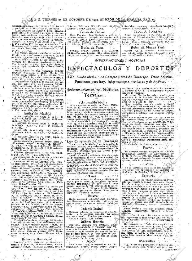ABC MADRID 23-10-1925 página 31