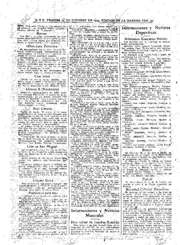 ABC MADRID 23-10-1925 página 32