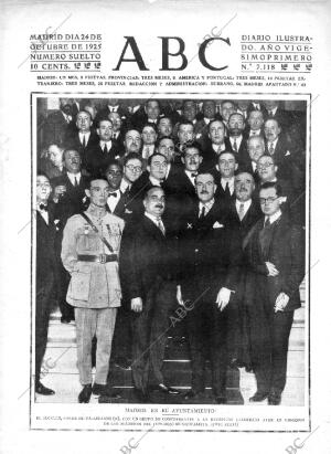 ABC MADRID 24-10-1925 página 1