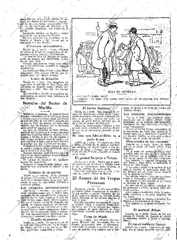 ABC MADRID 24-10-1925 página 11